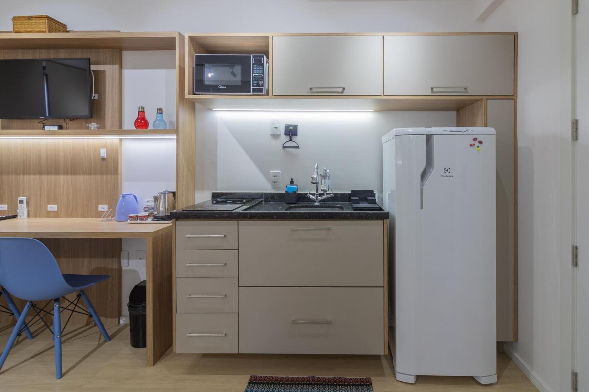 Completo A 3 Min Do Metro Madalena Apartamento *