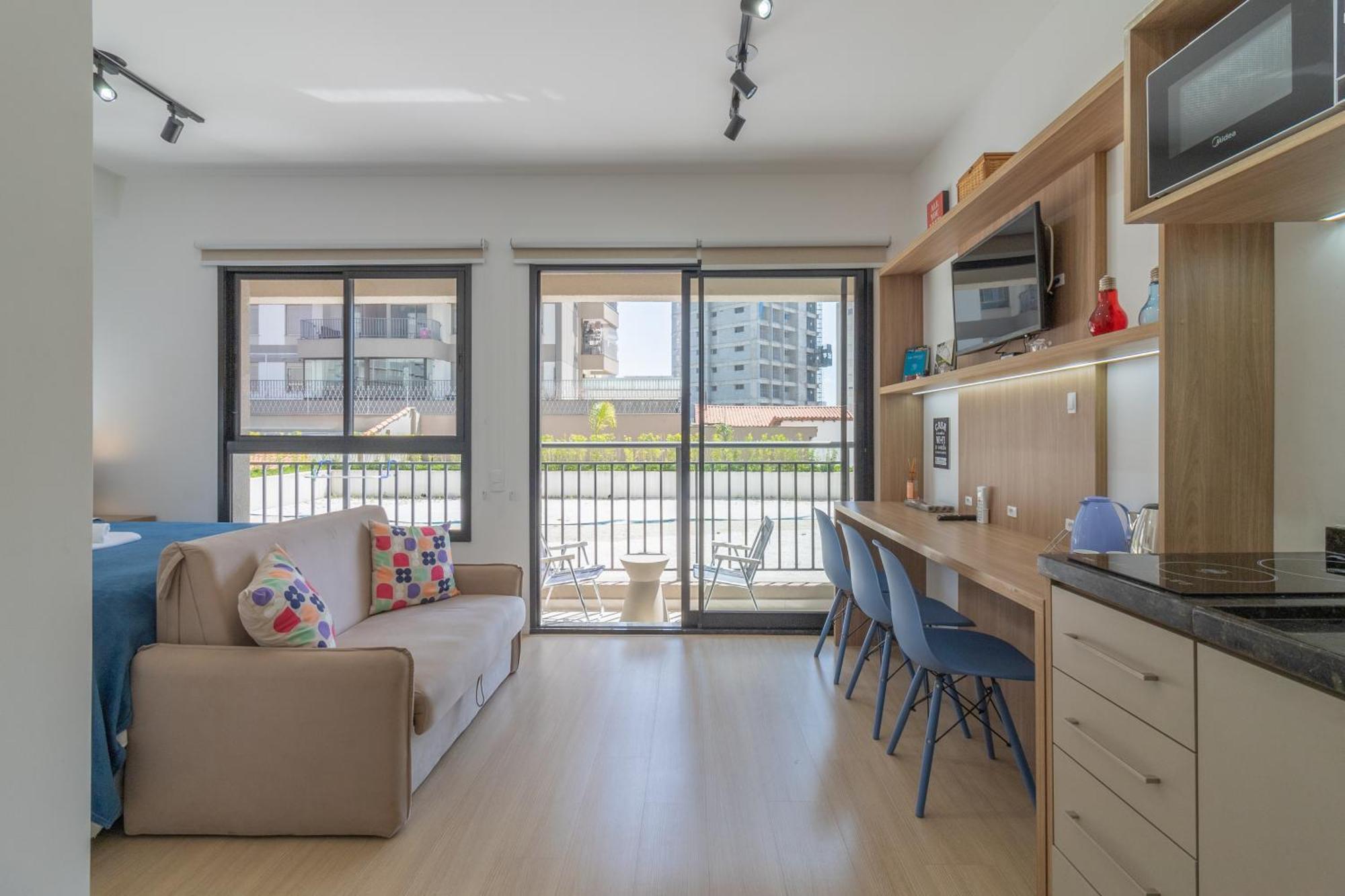Apartamento Completo A 3 Min Do Metro Madalena São Paulo